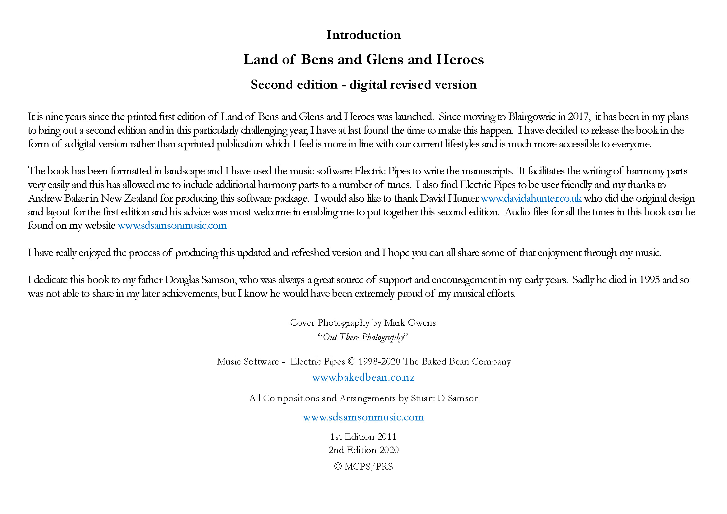Land of Bens and Glens and Heroes - Digital Download Only - Image 2